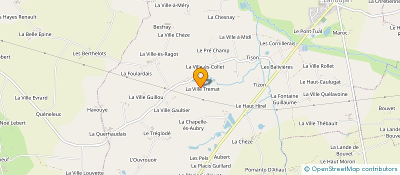 localisation de l'entreprise MADAME THERESE LACROIX  LANDUJAN