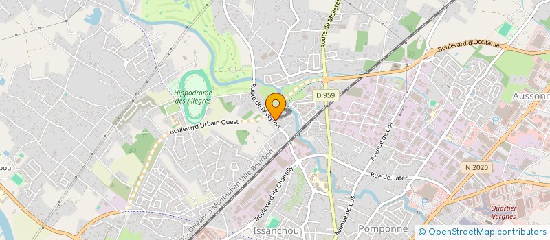 localisation de l'entreprise MADAME THERESE LAFLEUR  MONTAUBAN