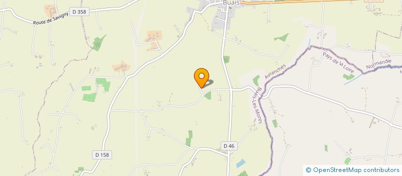 localisation de l'entreprise MADAME THERESE LAGREVE  BUAIS-LES-MONTS