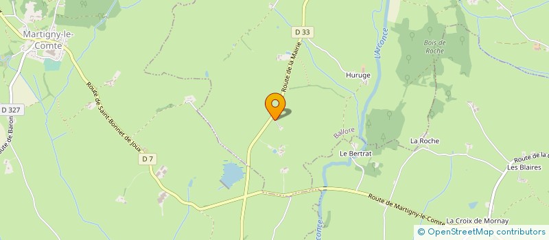 localisation de l'entreprise MADAME THERESE LAGROST  BEAUBERY