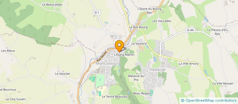 localisation de l'entreprise MADAME THERESE LAINE à PENGUILY
