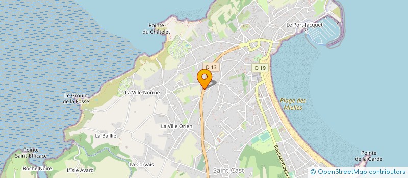 localisation de l'entreprise MADAME THERESE LAMY à SAINT-CAST-LE-GUILDO