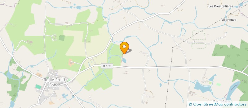 localisation de l'entreprise MADAME THERESE LANDAIS  SAINT-CHARLES-LA-FORET