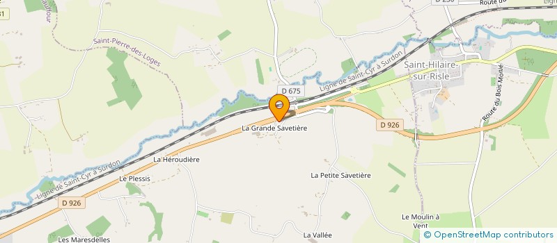 localisation de l'entreprise MADAME THERESE LAUGA à SAINTE-GAUBURGE-SAINTE-COLOMBE