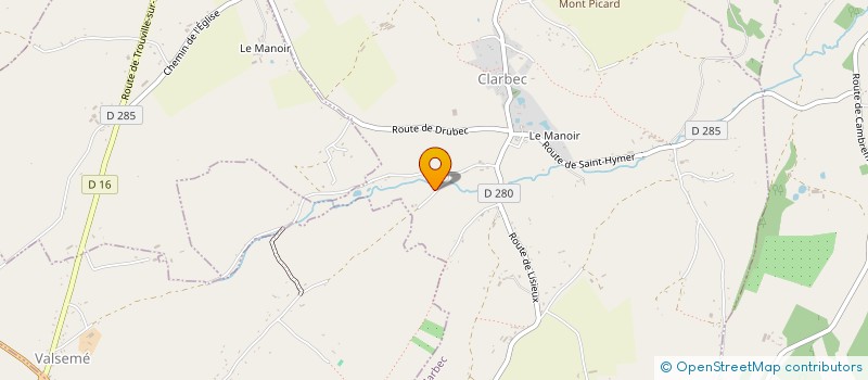 localisation de l'entreprise MADAME THERESE LE PAGE à BREUIL-EN-AUGE (LE)