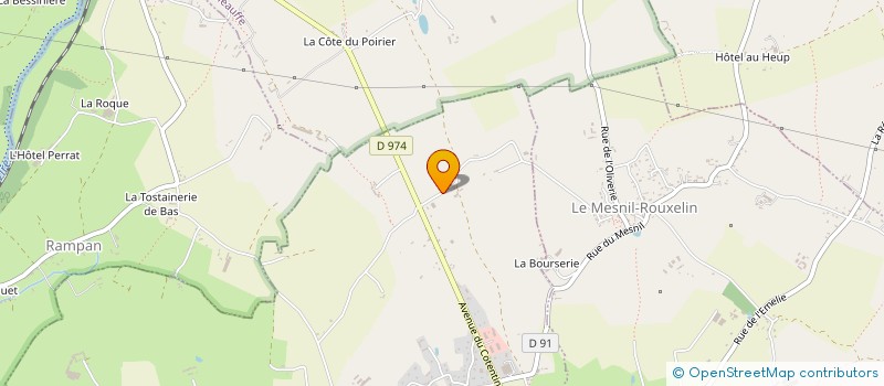 localisation de l'entreprise MADAME THERESE LEBRETON  SAINT-GEORGES-MONTCOCQ