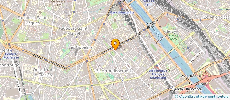 localisation de l'entreprise MADAME THERESE LEPEIGNE  PARIS