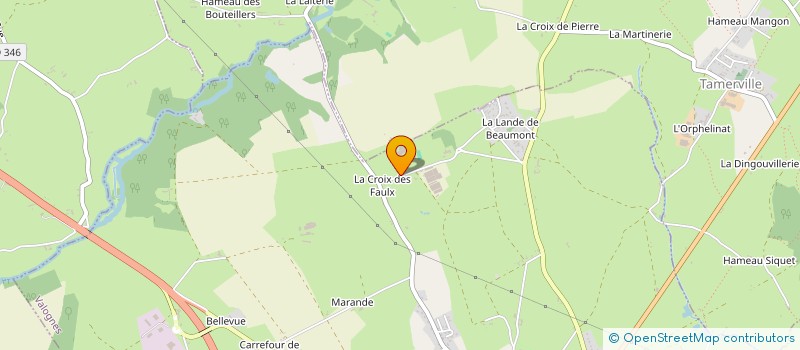 localisation de l'entreprise MADAME THERESE LESAUVAGE à TAMERVILLE