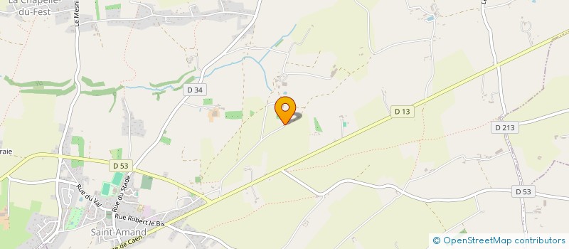 localisation de l'entreprise MADAME THERESE LETOT  SAINT-AMAND-VILLAGES