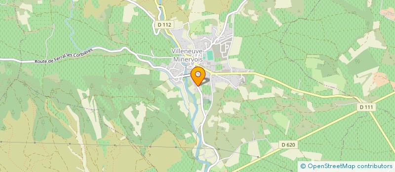 localisation de l'entreprise MADAME THERESE LOZANO  VILLENEUVE-MINERVOIS