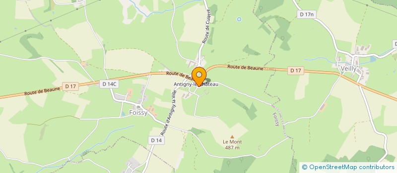 localisation de l'entreprise MADAME THERESE LUCOTTE  FOISSY