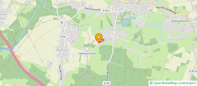 localisation de l'entreprise MADAME THERESE LUKASZCZYK  CYSOING