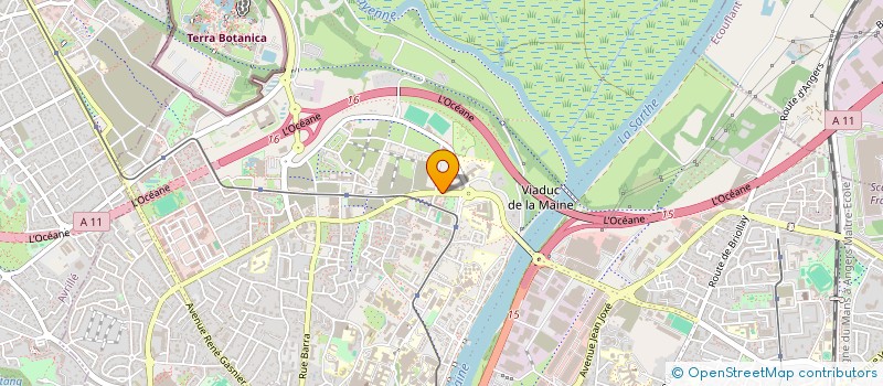localisation de l'entreprise MADAME THERESE MACRON à ANGERS