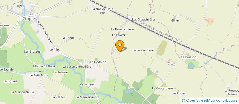 localisation de l'entreprise MADAME THERESE MARAIS à PREAUX