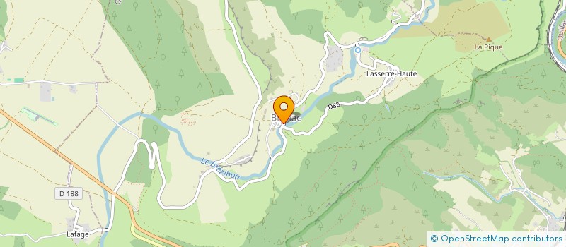 localisation de l'entreprise MADAME THERESE MARSAGUET-LABIROUSQUE  SAINT-LOUIS-ET-PARAHOU