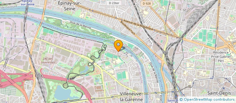 localisation de l'entreprise MADAME THERESE MASSAKO EWOMBE  VILLENEUVE-LA-GARENNE