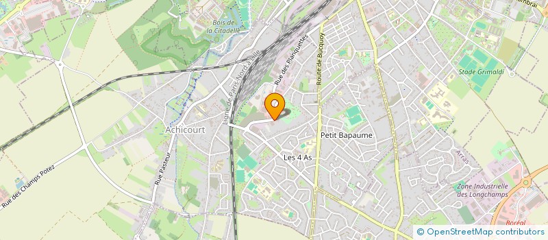 localisation de l'entreprise MADAME THERESE MERLOT  ACHICOURT