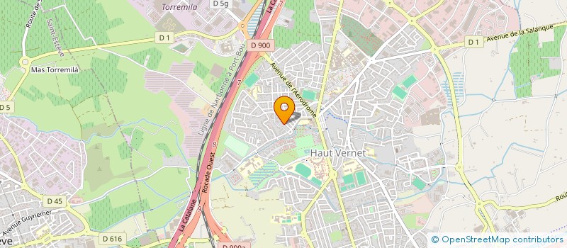 localisation de l'entreprise MADAME THERESE MONTORO  PERPIGNAN