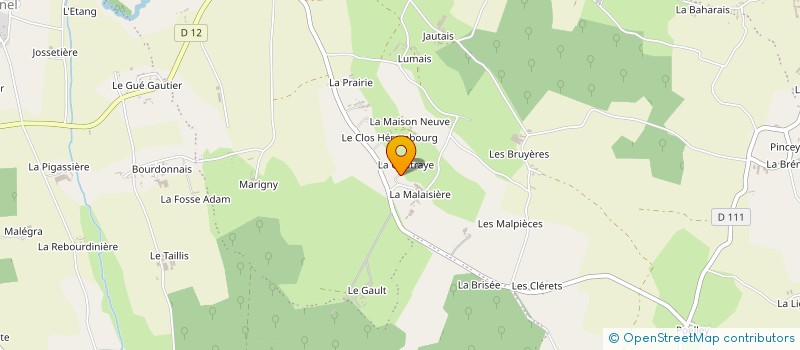 localisation de l'entreprise MADAME THERESE MORAND à SAINT-JAMES