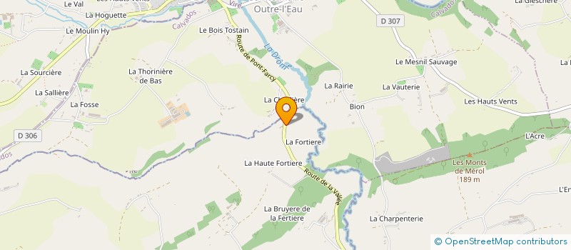 localisation de l'entreprise MADAME THERESE MORIN à SAINT-VIGOR-DES-MONTS