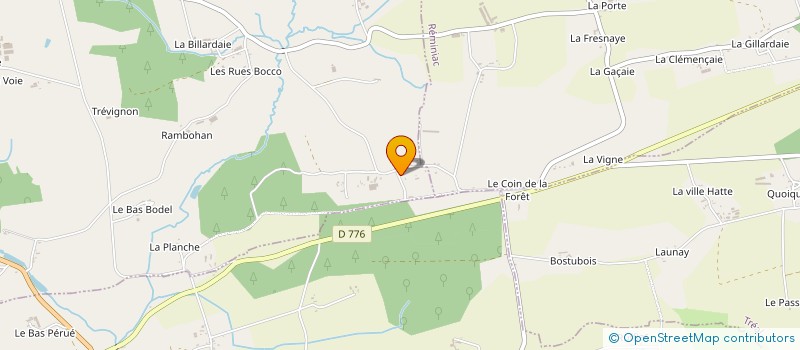 localisation de l'entreprise MADAME THERESE MOTAIS  CARO