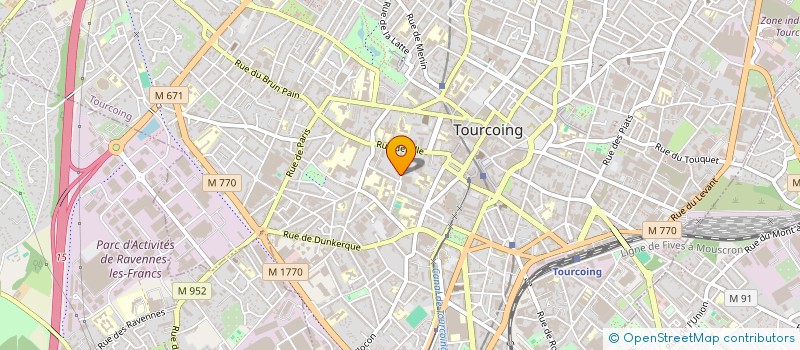 localisation de l'entreprise MADAME THERESE MOTTE  TOURCOING