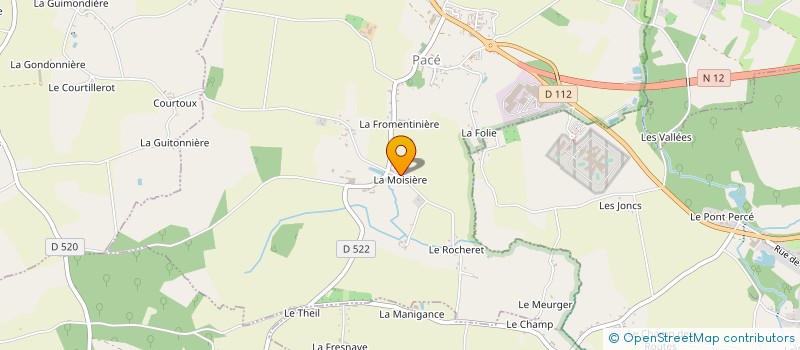 localisation de l'entreprise MADAME THERESE MOUETAUX à PACE