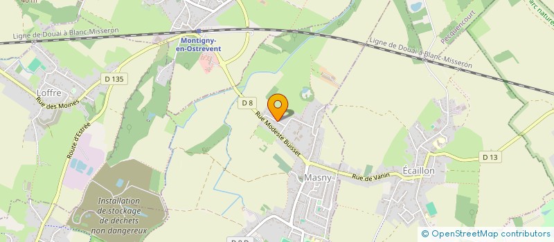 localisation de l'entreprise MADAME THERESE MULLIE  MASNY