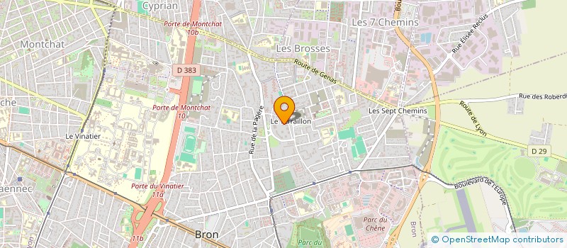 localisation de l'entreprise MADAME THERESE MURENU  BRON