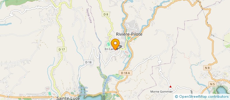 localisation de l'entreprise MADAME THERESE NIJEAN  RIVIERE-PILOTE