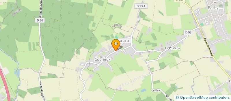 localisation de l'entreprise MADAME THERESE NONNON à COBRIEUX