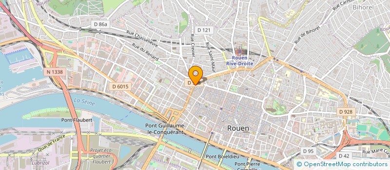 localisation de l'entreprise MADAME THERESE NOUFELE YANDJE à ROUEN
