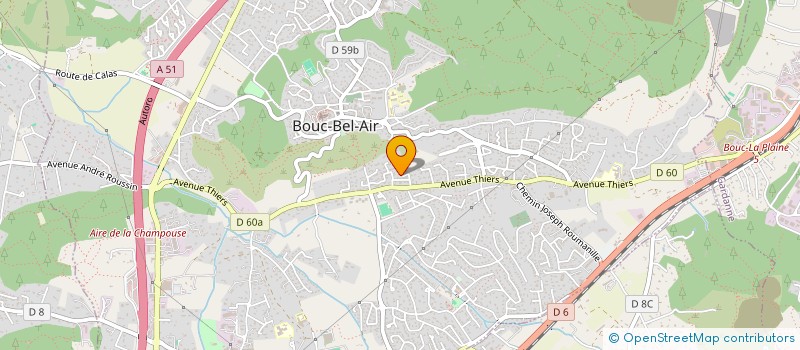 localisation de l'entreprise MADAME THERESE OLLIVIER à BOUC-BEL-AIR