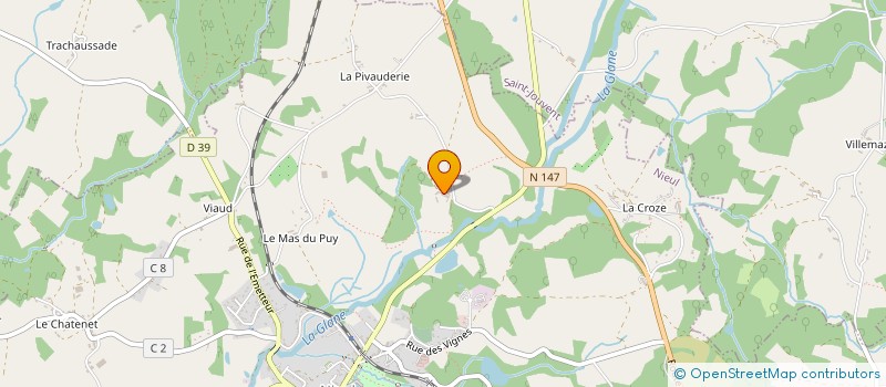 localisation de l'entreprise MADAME THERESE ORVAIN à NIEUL