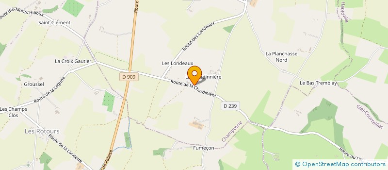 localisation de l'entreprise MADAME THERESE ORY à CHAMPCERIE
