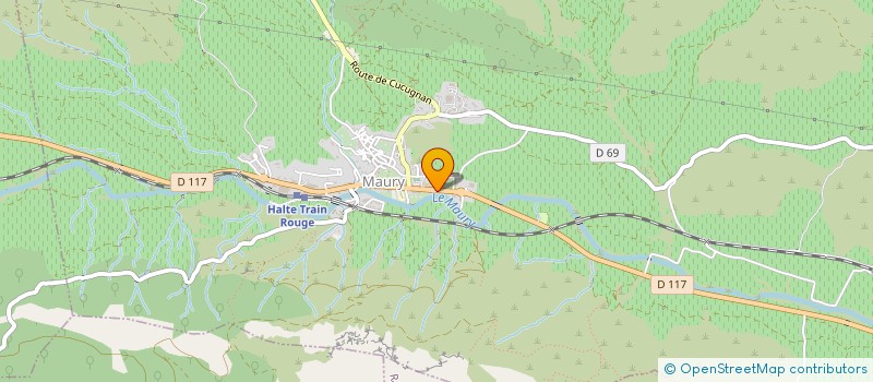 localisation de l'entreprise MADAME THERESE PASTOR  MAURY