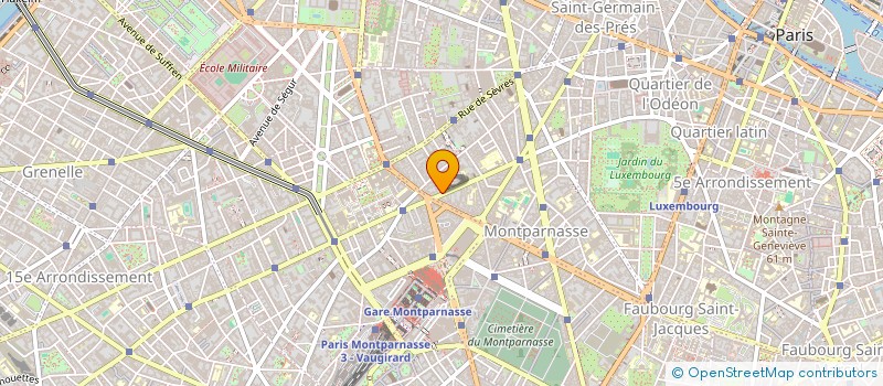 localisation de l'entreprise MADAME THERESE PELLETIER  PARIS