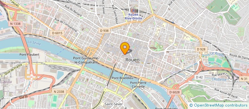 localisation de l'entreprise MADAME THERESE PELTIER à ROUEN