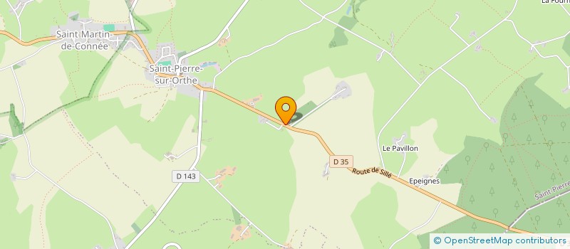 localisation de l'entreprise MADAME THERESE PERIGOIS  VIMARTIN-SUR-ORTHE