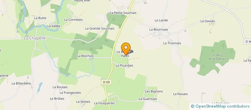 localisation de l'entreprise MADAME THERESE PHELIPPAUD à SAINT-AUBIN-DES-CHATEAUX