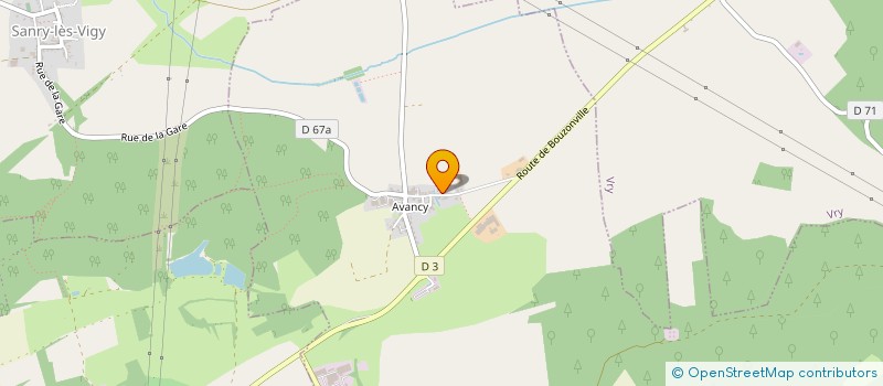 localisation de l'entreprise MADAME THERESE PICARD  SAINTE-BARBE