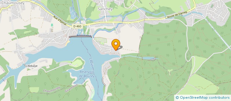 localisation de l'entreprise MADAME THERESE PIERREL  SANCHEY