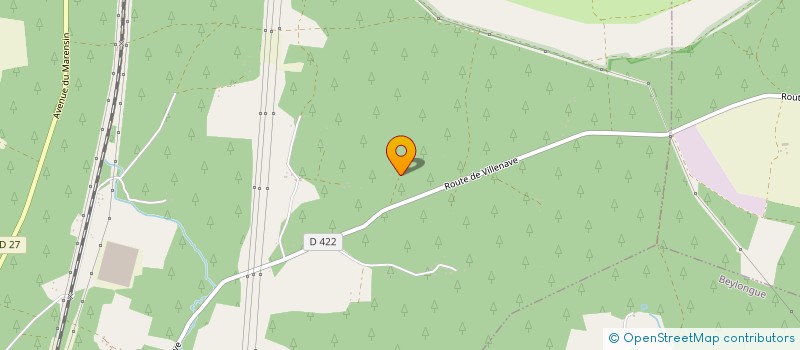 localisation de l'entreprise MADAME THERESE POMMIER  BEYLONGUE