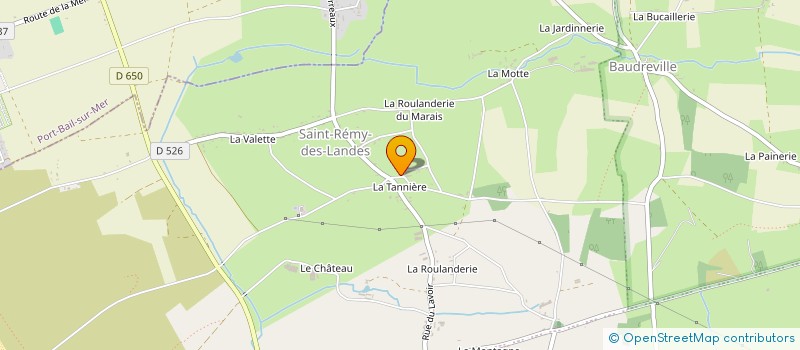 localisation de l'entreprise MADAME THERESE QUENAULT à LA HAYE