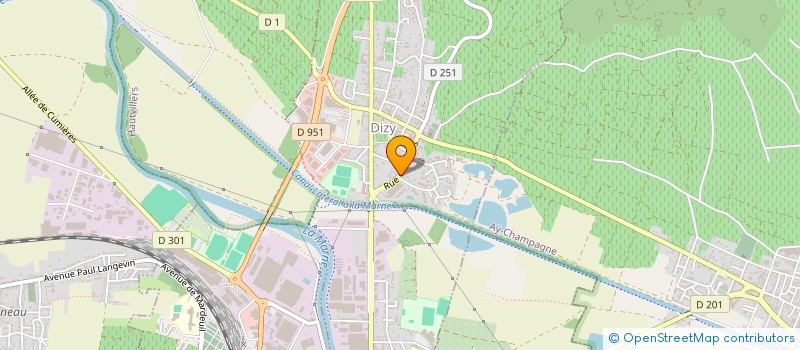 localisation de l'entreprise MADAME THERESE RAILLA  DIZY