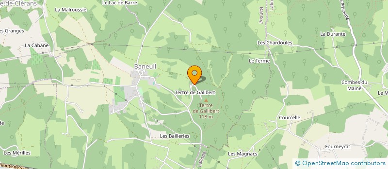 localisation de l'entreprise MADAME THERESE RASTOUILLAC  BANEUIL