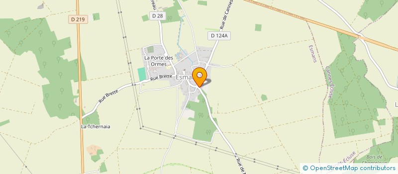 localisation de l'entreprise MADAME THERESE RAULT  VOULX