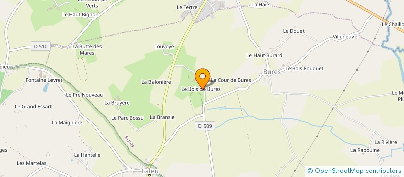 localisation de l'entreprise MADAME THERESE RAYMOND à BURES