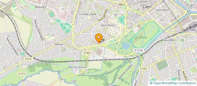 localisation de l'entreprise MADAME THERESE RENET à CAEN