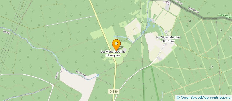 localisation de l'entreprise MADAME THERESE RENNEVILLE  HARGNIES